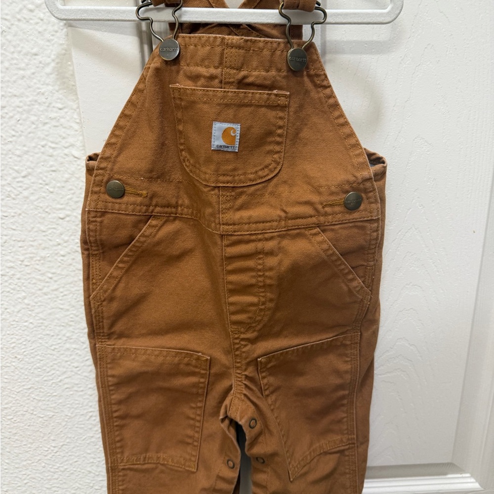 Carhartt toddler Tan Overalls